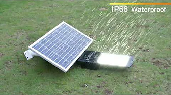 Hykoont BD006 Solar Street Light IP66 Waterproof Motion Sensor13500 Lumens#streetlights #solarpower
