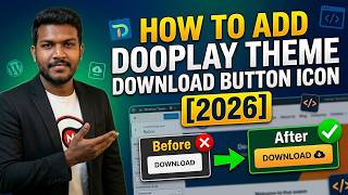 How To Add Dooplay Download Button Icon 2026 ⚡📥