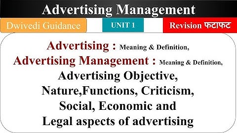 advertising management, advertising management bba 3rd semester, advertising management mba, lu bba