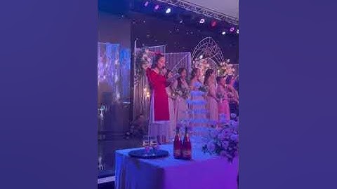 MC song ngữ Anh Việt tiệc cưới Alexandra - Thành Công tại The Adora Premium