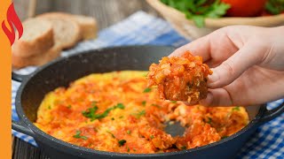 Soğanlı Menemen Tarifi |  Nasıl Yapılır? Resimi