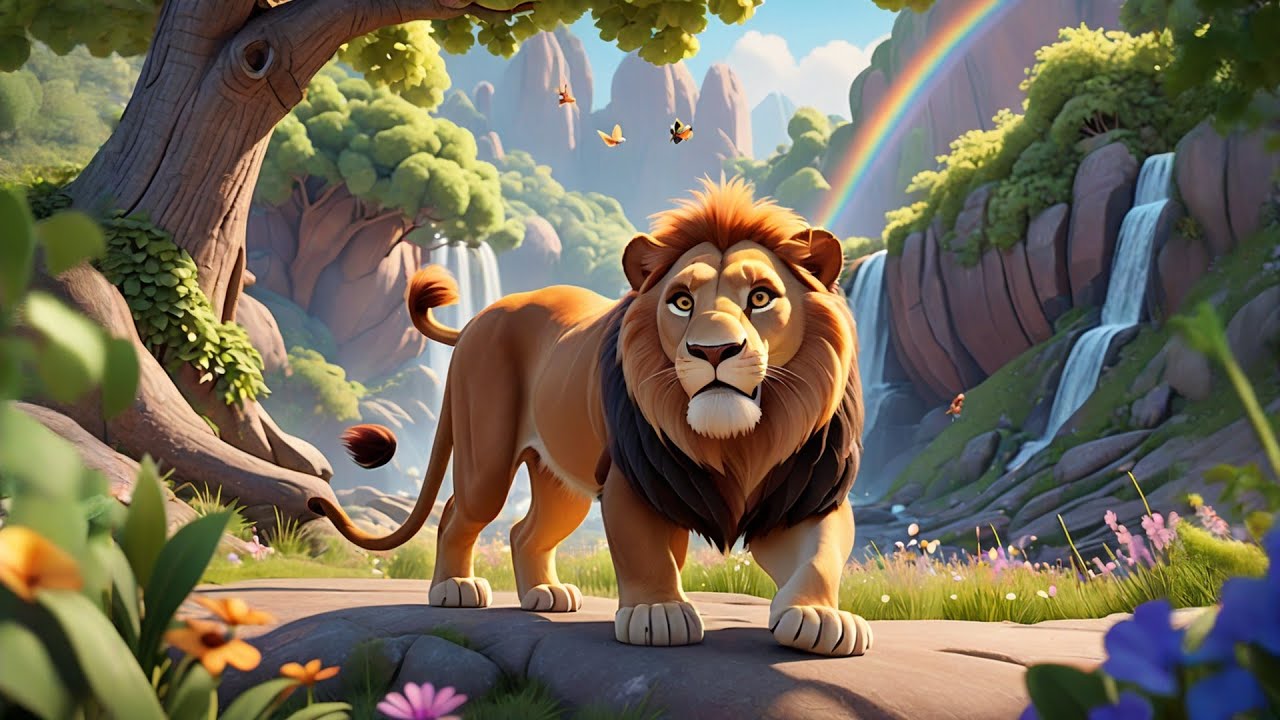 Simba and his hidden talent 🕳️🦁 | Children's Stories in English - YouTube
