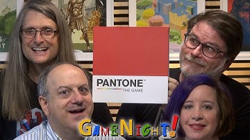 Pantone: The Game - GameNight! Se6 Ep17 - How to Play and Playthrough