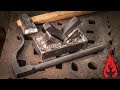 Blacksmithing - Square corner bolster experiment