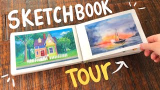 SKETCHBOOK TOUR // A Years Worth Of Art!