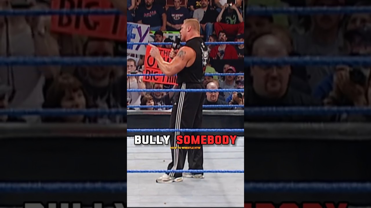 Brock Lesnar Wants Big Show  