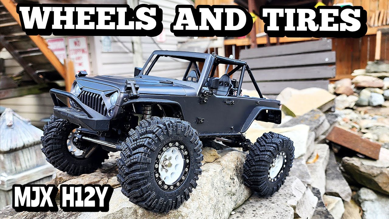 MJX Hyper Go H12Y wheels and tires upgrade 