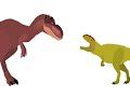 Momma trex vs jwe giganotosaurus animation