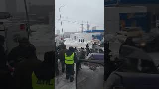 жосткое дтп. Новосибирск ул. Жуковского