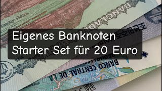 Eigenes Banknoten Starter Set Für 20 Euro