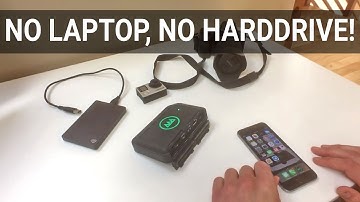 Edit and backup without a laptop and a hardrive - Gnarbox