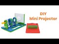 Diy mini projector  light image object  butterfly fields