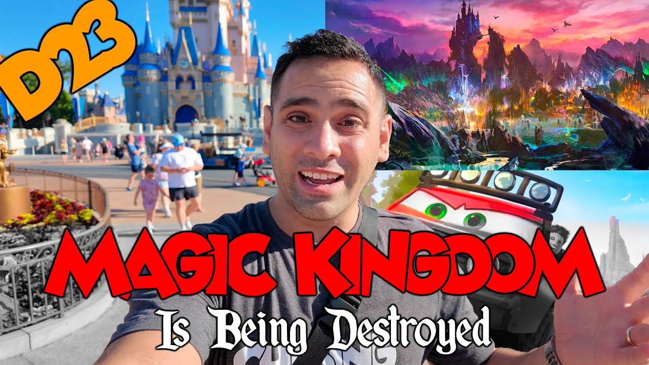 Insane D23 Updates to Magic Kingdom in Walt Disney World !!!