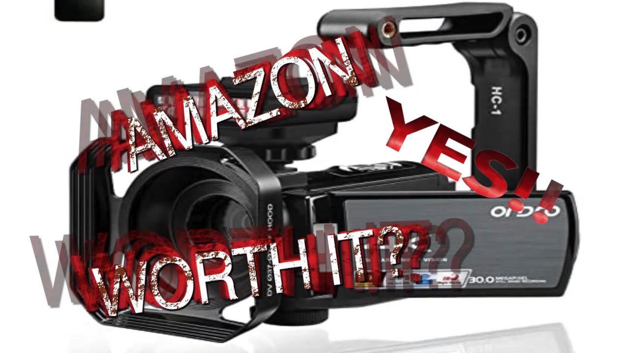 160 AMAZON BUDGET CAMCORDER REVIEW; WITH VIDEO !!! YouTube