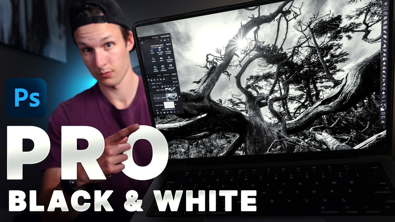 The SECRET To More DRAMATIC Black & White Edits