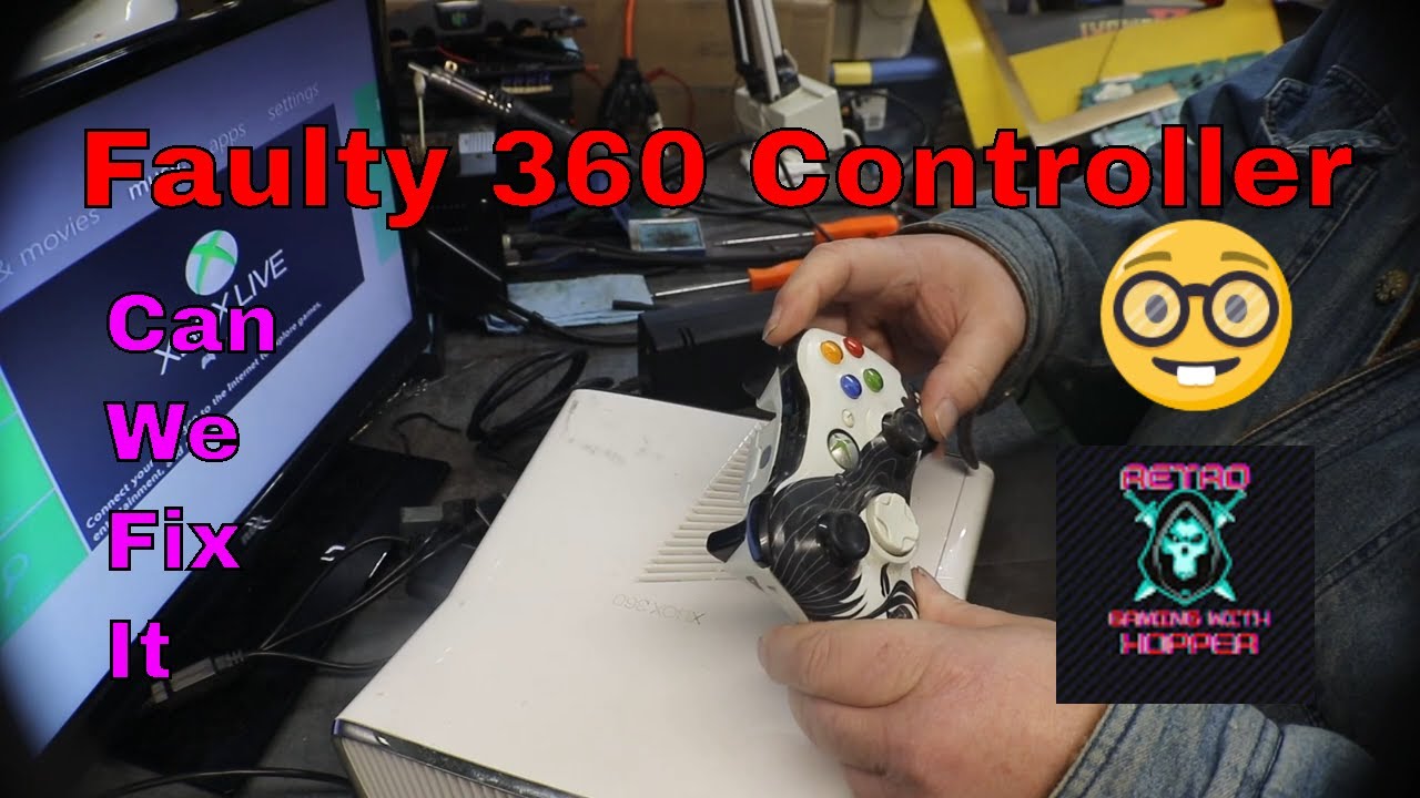 Faulty Xbox 360 Controller / Can We Fix It - YouTube