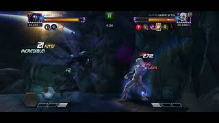 Node 8 Ebony Maw vs Shathra