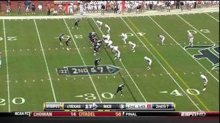 Texas Vs Rice Highlights 2010