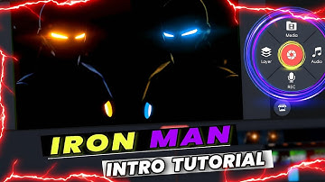 Make Iron man Intro In Just a few minutes😀 | Gaming Intro kaise banaye - Kinemaster Video Editing