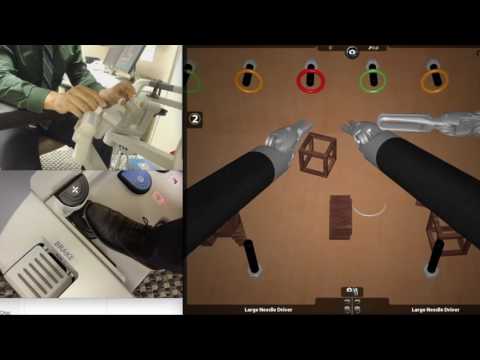 Davinci surgical skills simulator overview