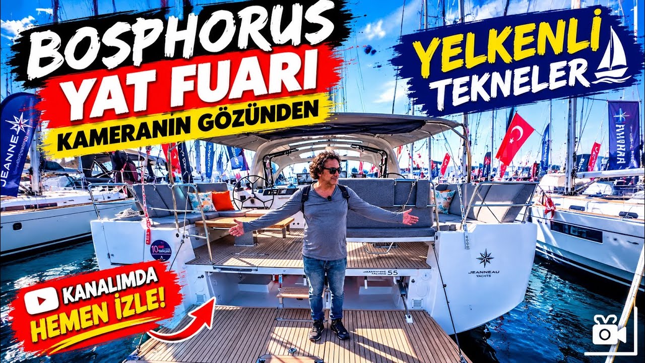 ⁣BOSPHORUS YAT FUARI KAMERANIN GÖZÜ 3 #keşfet #tekne #balık #kamp #karavan #islam #islamicvideo #old
