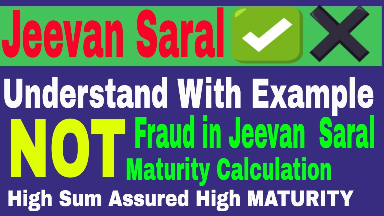 Jeevan Saral 165 Maturity Chart