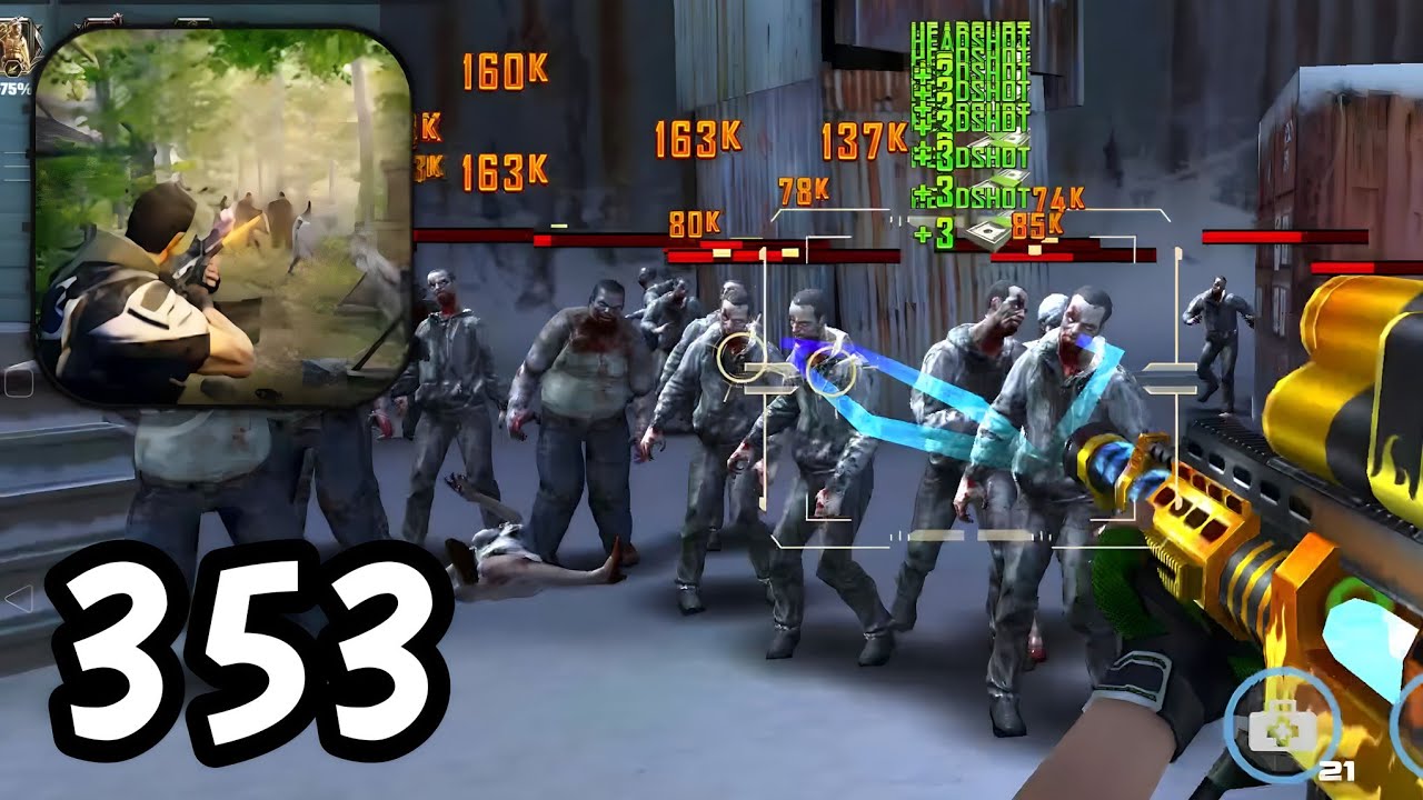 DEAD TARGET: Zombie Games 3D - Gameplay Walkthrough Part - 353 Mission 364