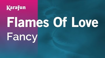 Thumbnail of Flames of Love - Fancy | Karaoke Version | KaraFun