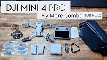 Unboxing the DJI Mini 4 Pro Fly More Combo (DJI RC 2) | Full Review & Features Overview. Flight Test