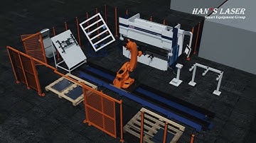 Robotic Bending Cell | Robotic Press Brake | Han