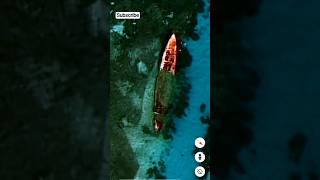 shipwreck on Google Earth#shorts #viralshorts