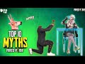 Top 10 Mythbusters in FREEFIRE Battleground | FREEFIRE Myths #12