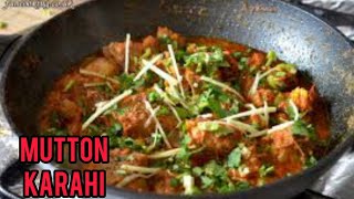 Special Mutton Karahi Recipe Of Gul Shinwari Restaurant | Street Food of Karachi Pakistan