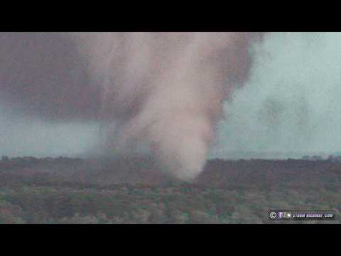 EF3 Tornado drone intercept at Hebron-Kouts, Indiana - June 11, 2026