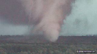 Tornado drone intercept at De Motte, Indiana - June 11, 2026