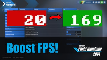 MSFS2024 ✈️ My Recommended Graphics Settings | Boost your FPS!