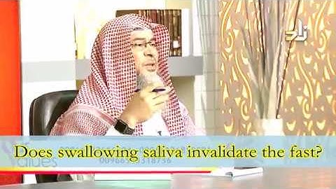 Does swallowing saliva invalidate my fast? - Sheikh Assim Al Hakeem