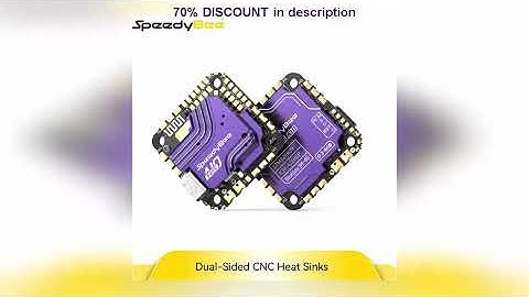A must-have product! SpeedyBee F405 AIO 40A 25.5x25.5 Flight Controller with ICM-42688 Gyro New SP