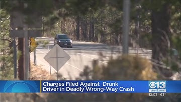 Charges Filed Against Drunk Driver In Wrong-Way Crash That Killed 4