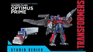 Cam Nations Unboxing Of Studio Series Leader Class Jetwing Optimus Prime