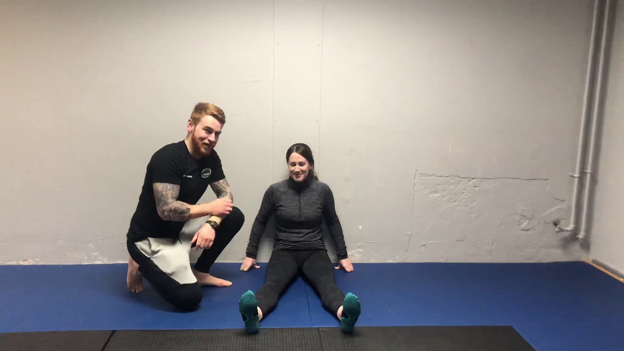 Straight Leg Hip Rotation #2 (Improve Hip Mobility) - YouTube