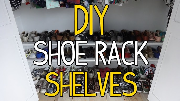 DIY Wooden Shoe Rack  Superholly 