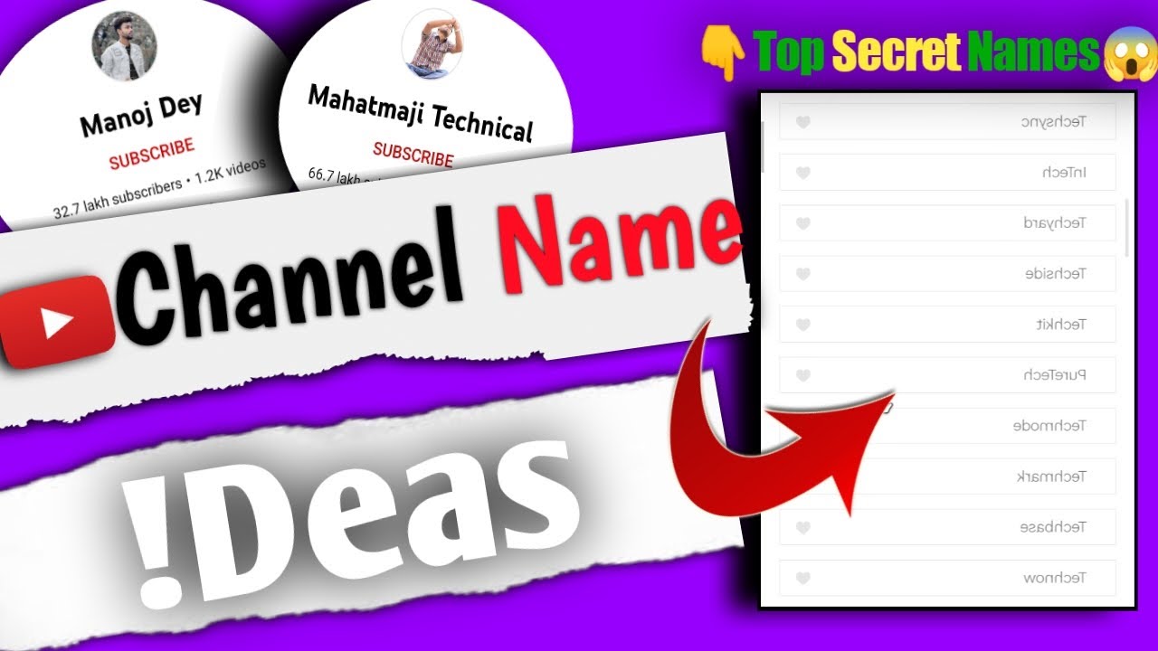 How To Find A Unique Name For YouTube Channel YouTube Channel Name how-to-find-a-unique-name-for-youtube-channel-youtube-channel-name