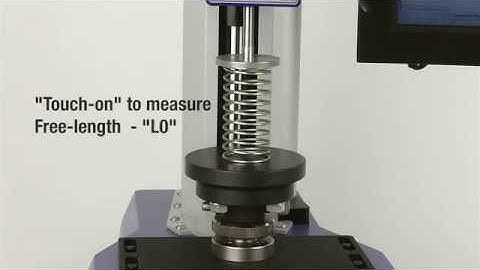 Mecmesin MultiTest-xt Spring Testing - Video by Mecmesin