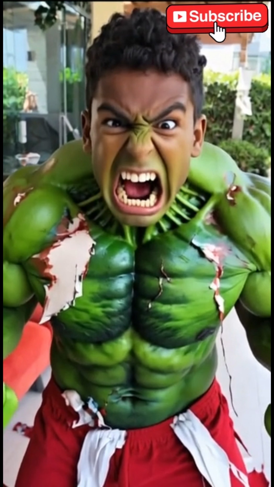 Kyann se Transformou em Hulk ??? #shorts #funnyvideo