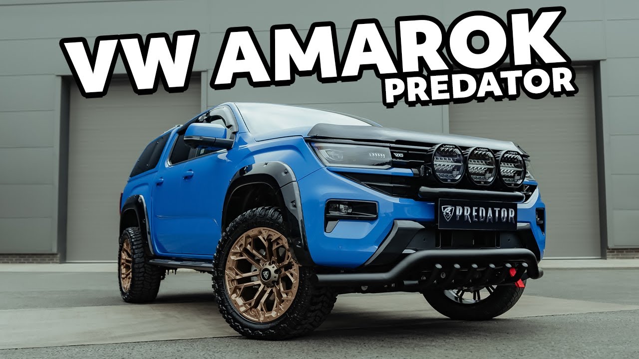 Der neue VW Amarok 2023 mit Widebody Kit - Konzept