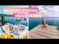 BEAUTIFUL BEACHES AND LOTS OF FOOD | Skiathos Travel Vlog 1