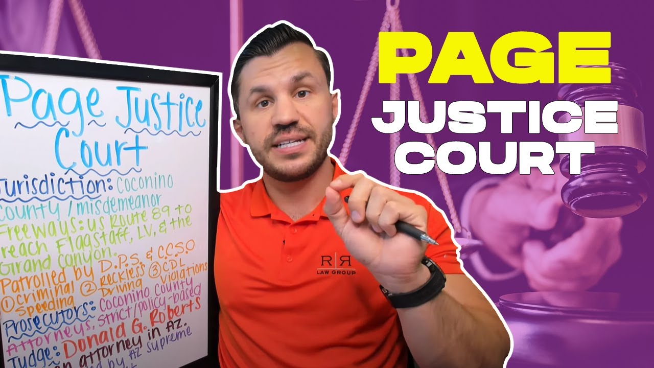 Page Justice Court Criminal Charges in Arizona YouTube
