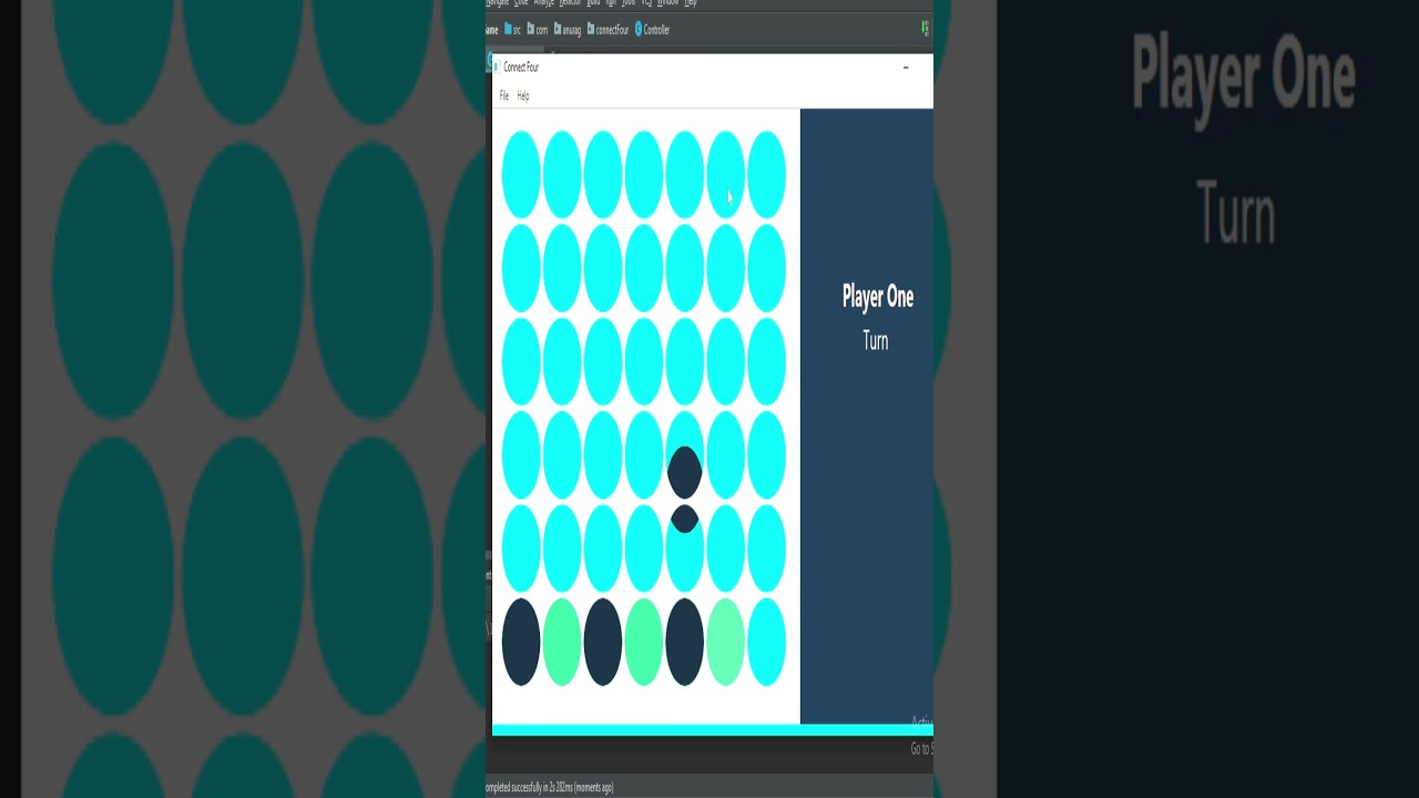 Day3: Connect 4 game using javafx 