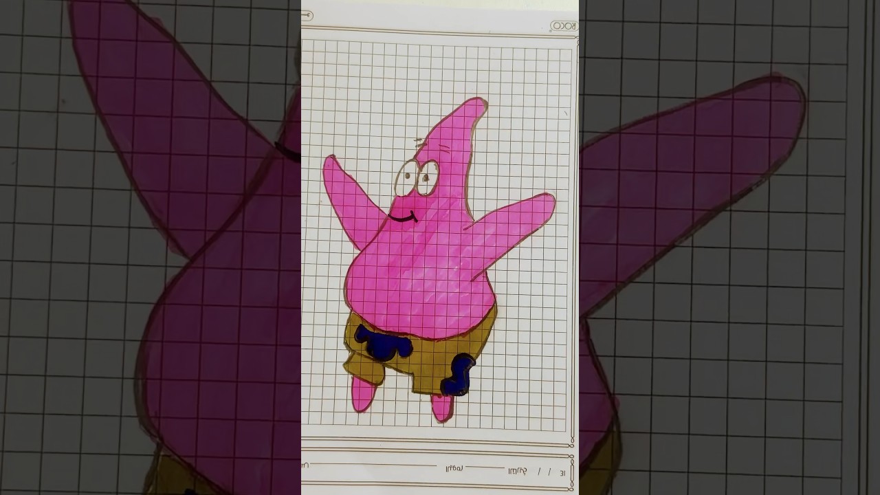 How to Draw Patrick from Spongebob Square Pants#art #fun #drawing - YouTube
